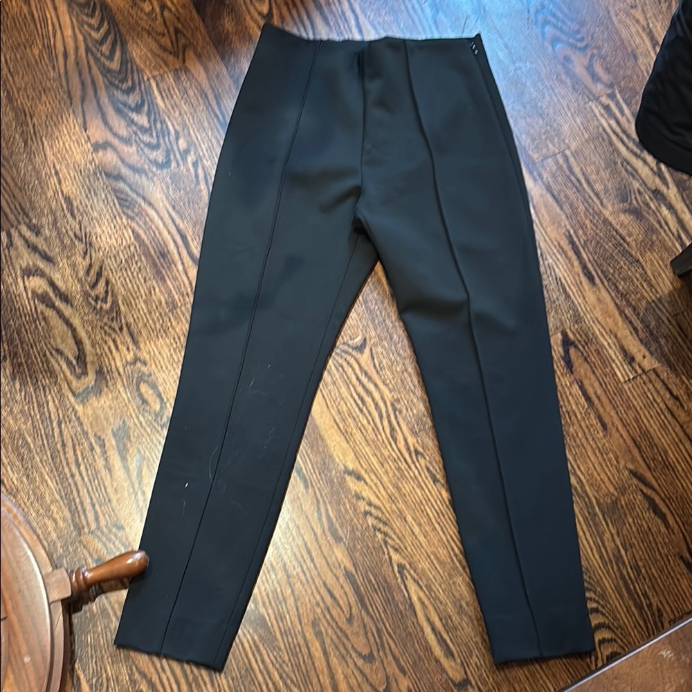 ATM Anthony Thomas Melillo Black Straight Leg Tailored Pants